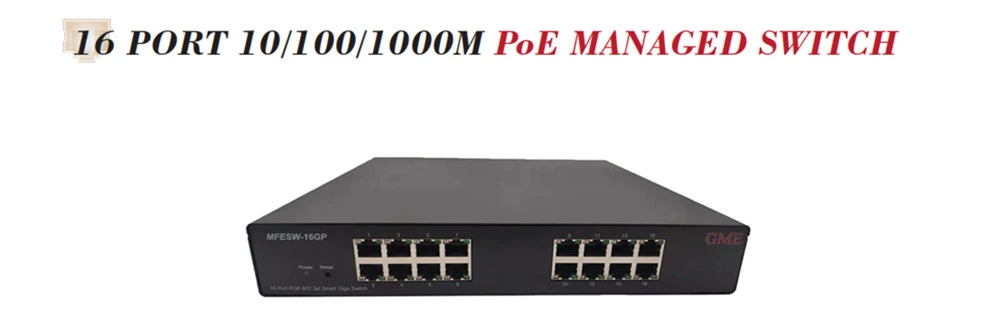 16 Port Poe Managed Switch 16 Port Poe Managed Switch