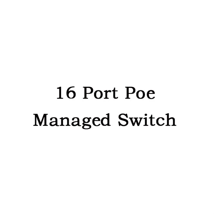 16 Port Poe управляван комутатор