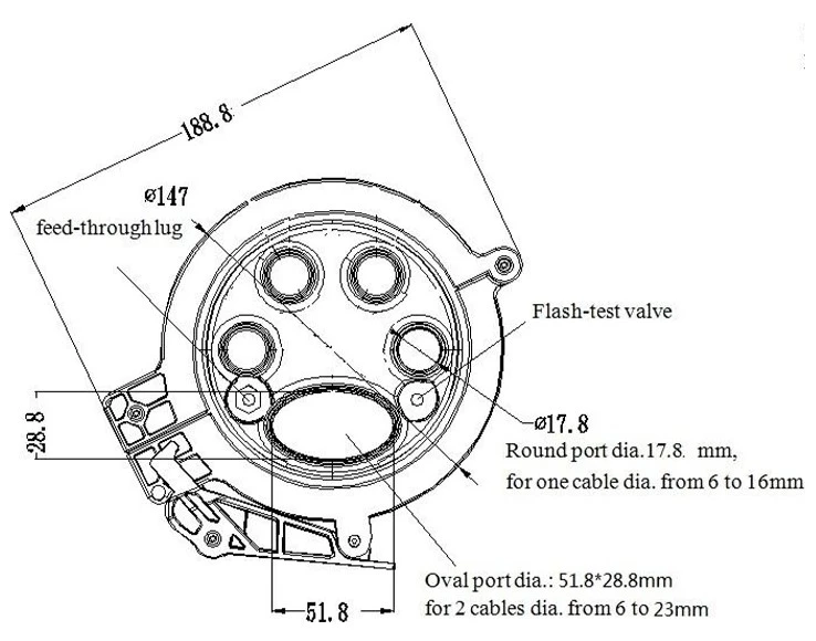 Fiber Optic Cable Closure